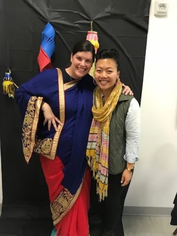 "A Taste of the World" event celebrated during International Education Week 2017.